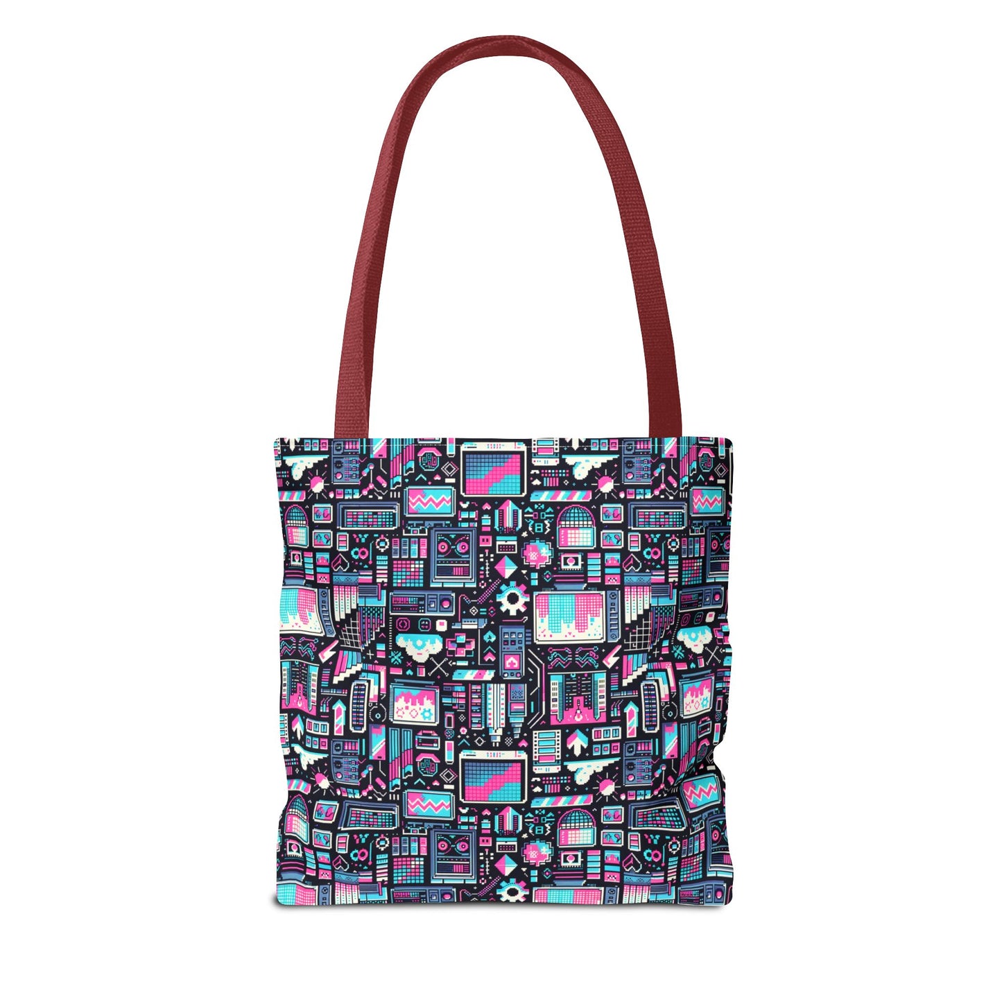Digital Rebellion Youthful Streetwear with a Rebellious Digital Twist Tote Bag - 8404 Design-71