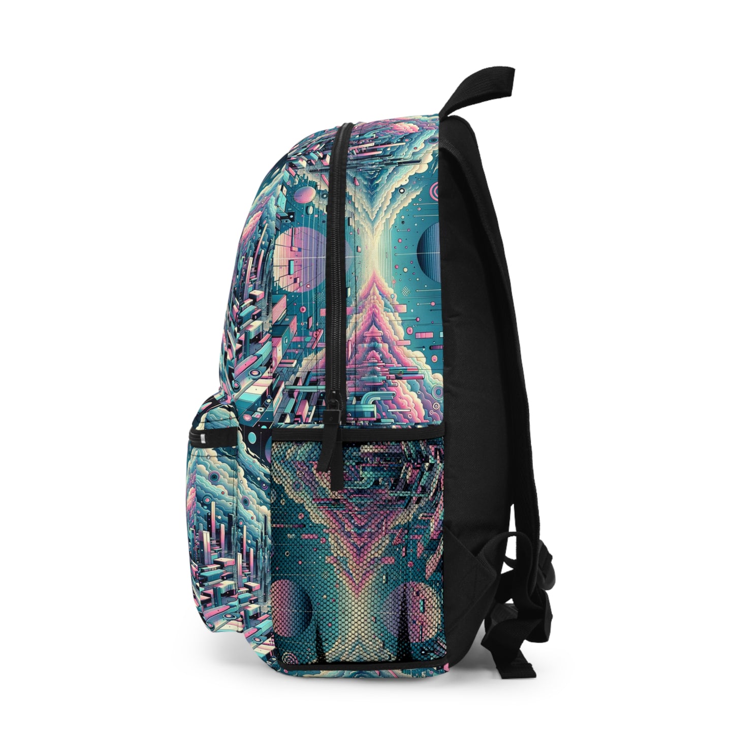 Digital Dreamscapes Digitally-Inspired Streetwear With a Dreamy, Surreal Twist Backpack - 8404 Design-61
