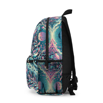 Digital Dreamscapes Digitally-Inspired Streetwear With a Dreamy, Surreal Twist Backpack - 8404 Design-61