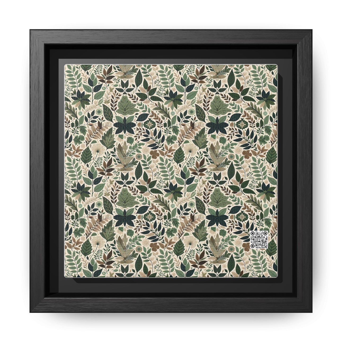 Streetwear Sustainability Environmentally Conscious Streetwear with a Natural Aesthetic Matte Canvas, Framed (multi-color) - 8404 Design-57 B