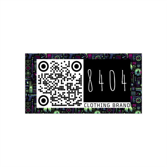Tech Noir Futuristic Cyberpunk Bumper Sticker - 8404 Design-63