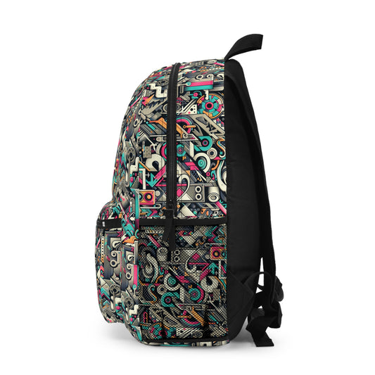 Digital Street Art Urban Street Style Backpack - 8404 Design-74