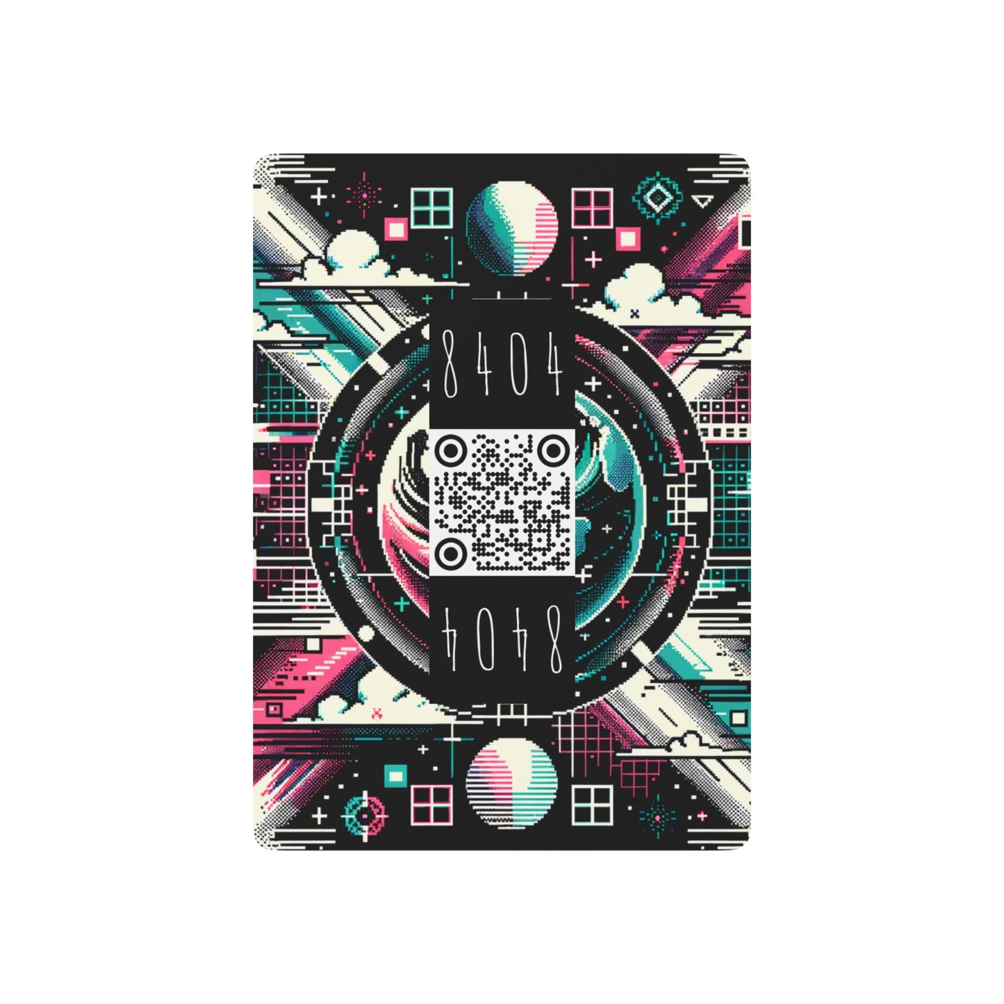 Digital Artistry Digital-native Streetwear Poker Playing Cards - 8404 Design-62 B