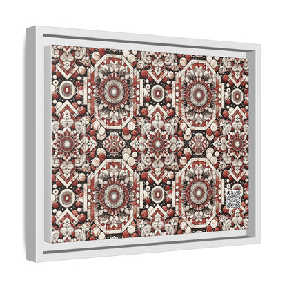 Neo Jomon Sculptural Aesthetics Artisanal Streetwear Matte Canvas, Framed (multi-Color) - 8404 Design-55 A