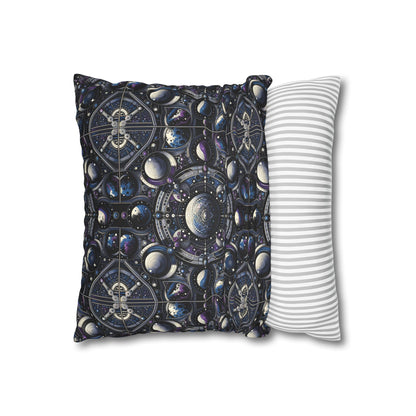 Tech Astronaut Tech-Forward Streetwear Meets Space Exploration Faux Suede Square Pillowcase - 8404 Design-46