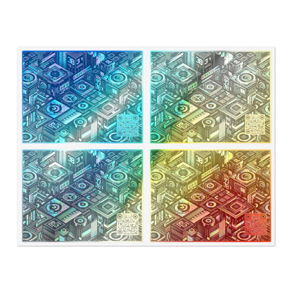 Tech-Inspired Graphic Tees Tech-Forward Streetwear Sticker Sheets - 8404 Design-56