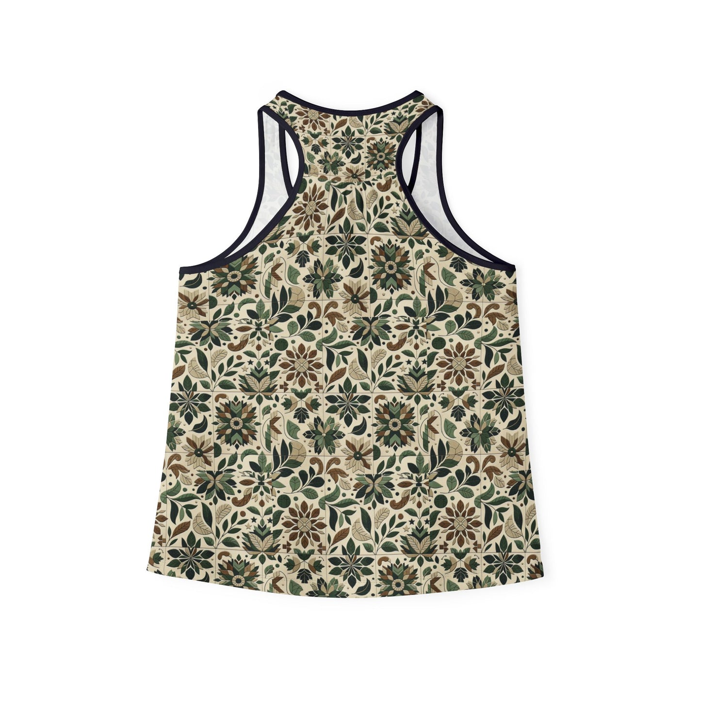 Streetwear Sustainability Environmentally Conscious Streetwear with a Natural Aesthetic Women's Tank Top - 8404 Design-56