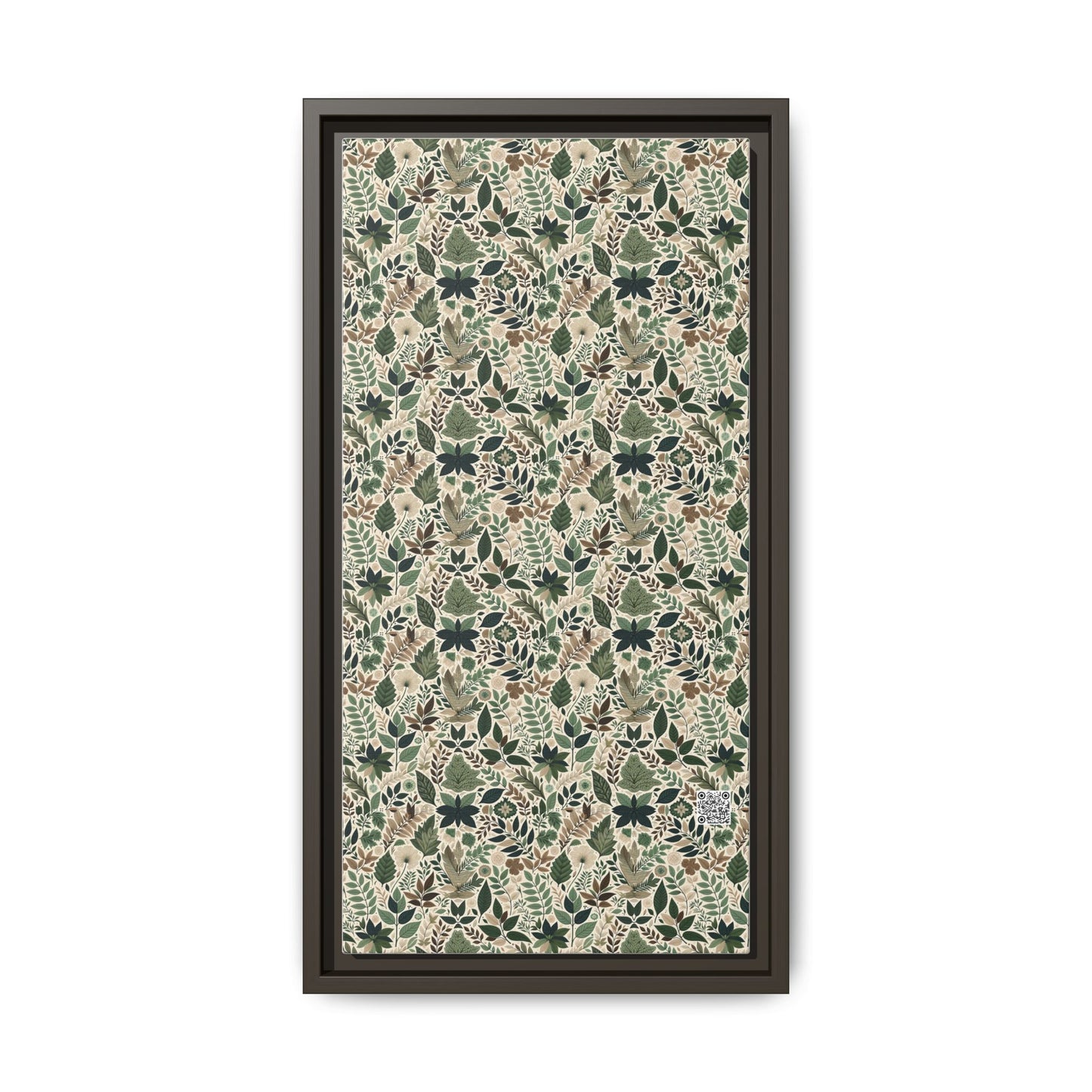 Streetwear Sustainability Environmentally Conscious Streetwear with a Natural Aesthetic Matte Canvas, Framed (multi-color) - 8404 Design-57 B