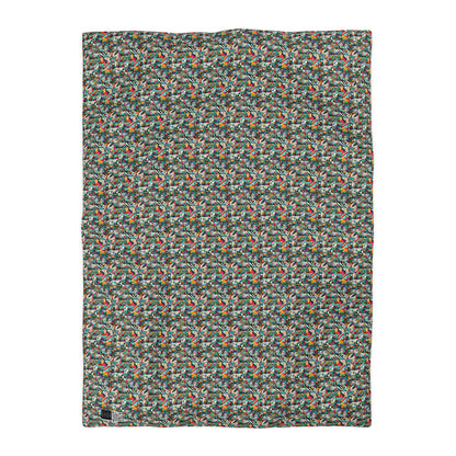 Graffiti Fusion Modern Street Art Fusion Microfiber Duvet Cover - 8404 Design-58