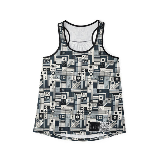 Digital Minimalism Minimalist Tech Women's Tank Top - 8404 Design-49