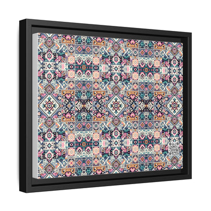 Matte Canvas, Framed (multi-Color) - 8404 Design-01