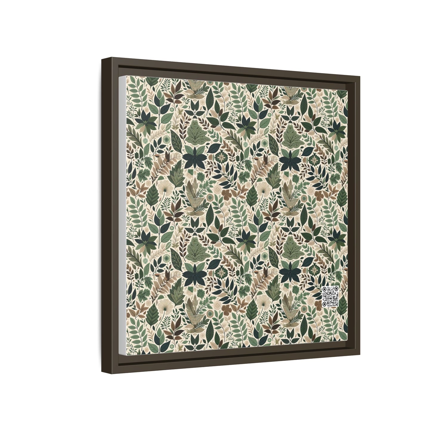 Streetwear Sustainability Environmentally Conscious Streetwear with a Natural Aesthetic Matte Canvas, Framed (multi-color) - 8404 Design-57 B