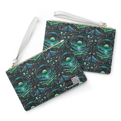 Digital Adventure Graphics Digital Explorer Clutch Bag - 8404 Design-59