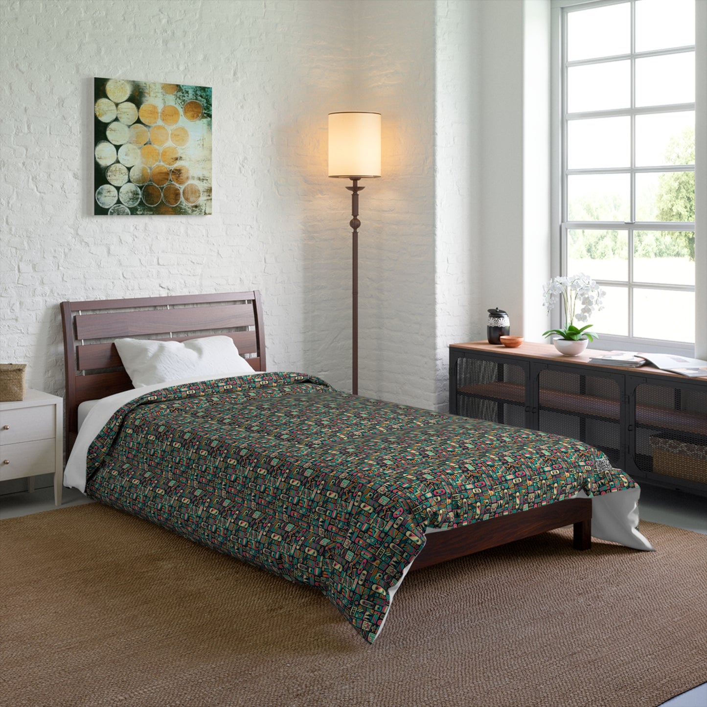 Skate Culture Revival Urban Retro Cool Comforter - 8404 Design-61