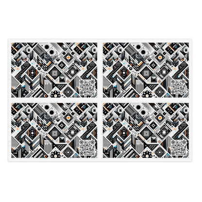 Tech-Forward Athleisure Sleek Tech Aesthetic Sticker Sheets - 8404 Design-61