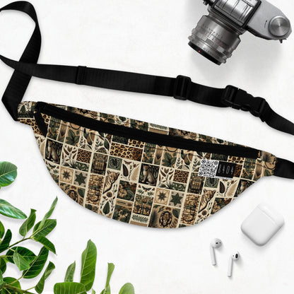 Streetwear Safari Urban Jungle Explorer Fanny Pack - 8404 Design-51