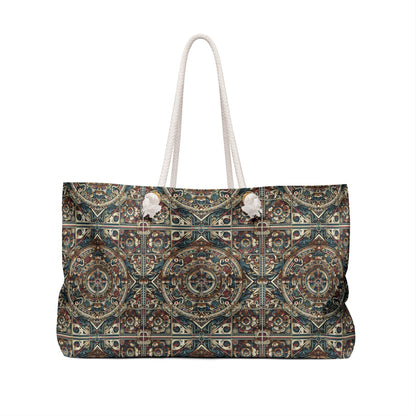 Urban Renaissance Historical Fusion With Street Edge Weekender Bag - 8404 Design-57
