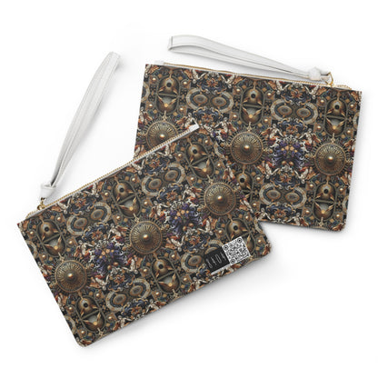 Digital Renaissance Luxurious Streetwear Inspired By Classical Art With a Modern Twist Clutch Bag - 8404 Design-55