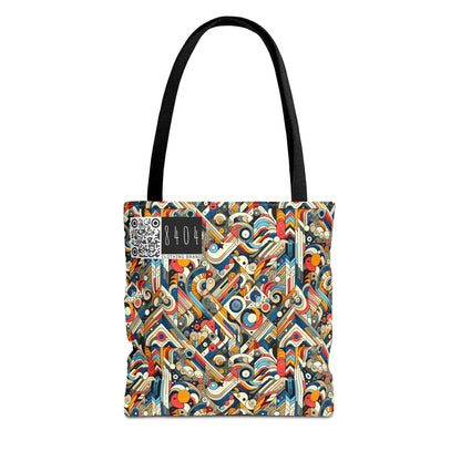 Abstract Graphic Art Modern Artistic Expression Tote Bag - 8404 Design-62