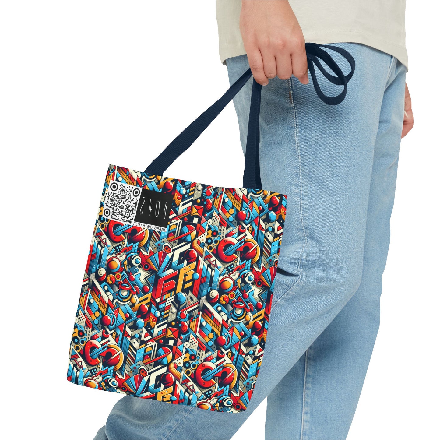 Neo-Traditional Street Art Modern Street Art Fusion Tote Bag - 8404 Design-67