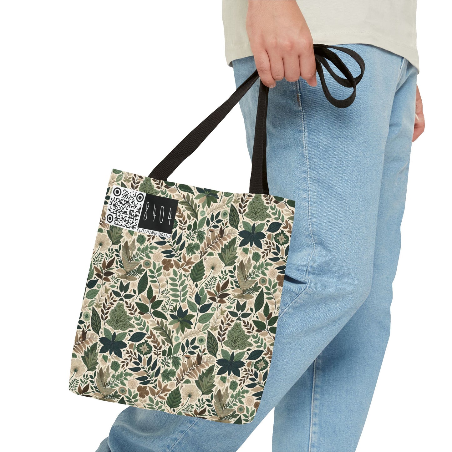 Streetwear Sustainability Environmentally Conscious Streetwear with a Natural Aesthetic Tote Bag - 8404 Design-57