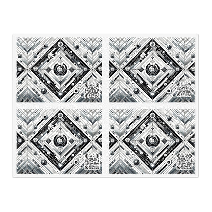 Tech Minimalism Minimalist Tech Sticker Sheets - 8404 Design-45