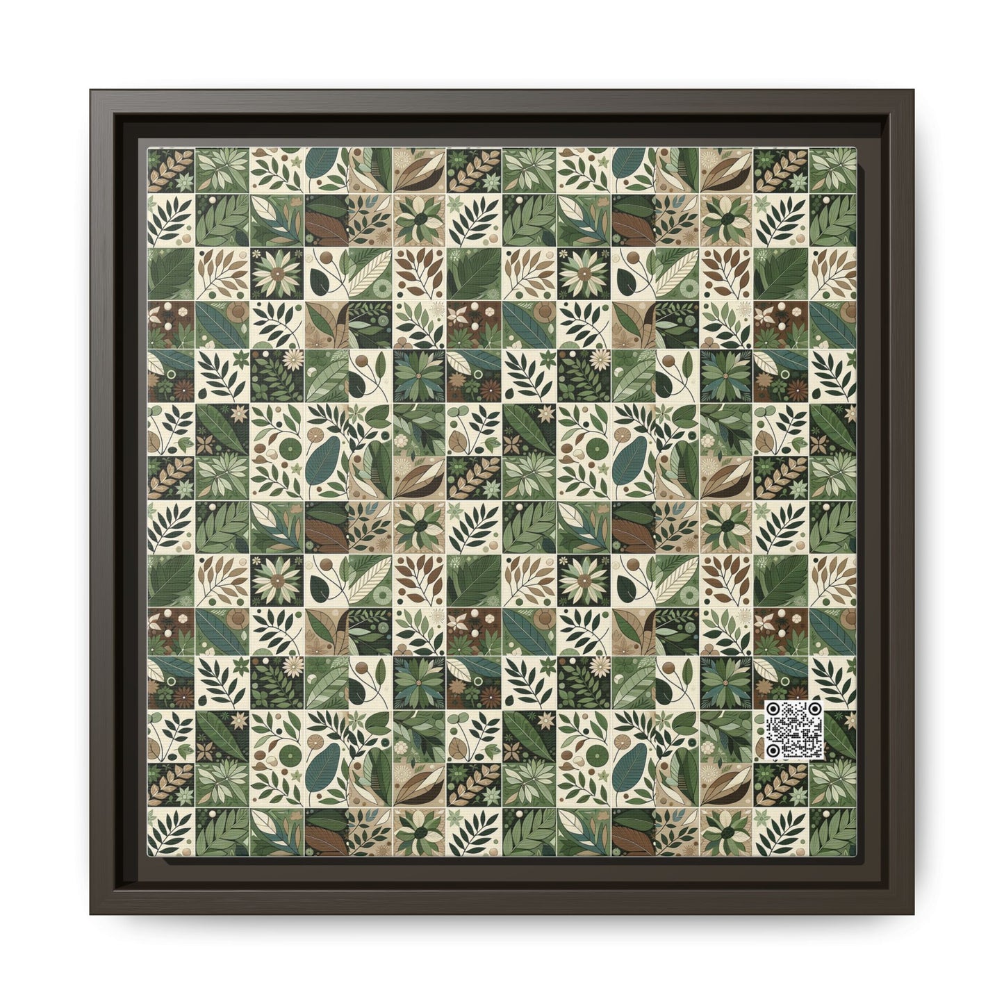 Streetwear Sustainability Environmentally Conscious Streetwear with a Natural Aesthetic Matte Canvas, Framed (multi-color) - 8404 Design-57 B