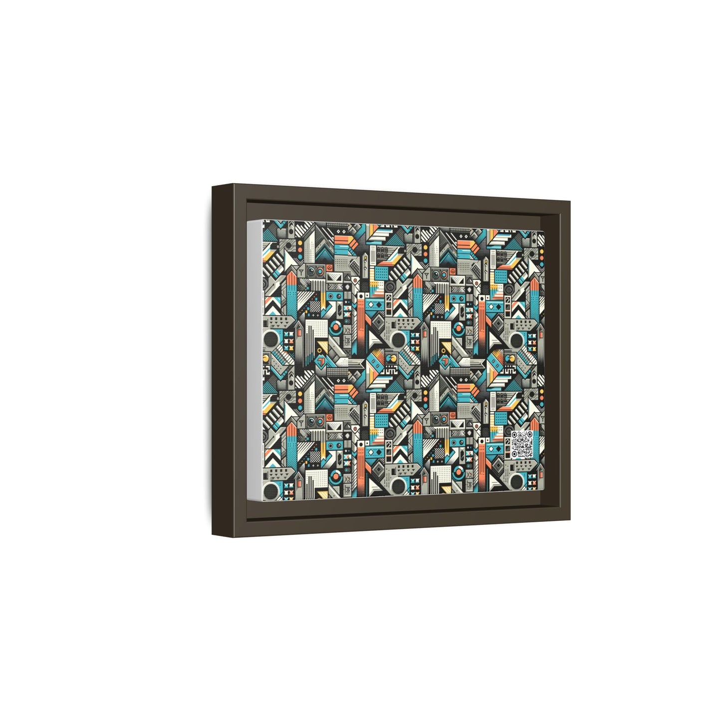 Digital Street Art Urban Street Style Matte Canvas, Framed (multi-color) - 8404 Design-81 B