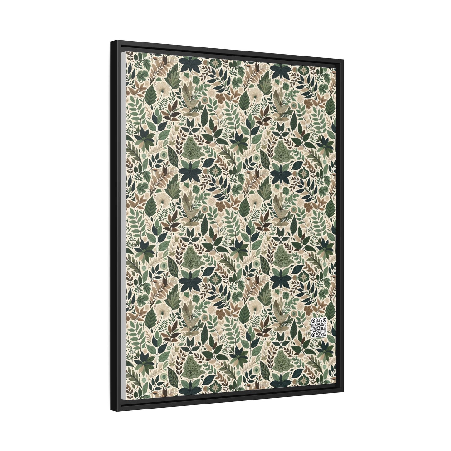 Streetwear Sustainability Environmentally Conscious Streetwear with a Natural Aesthetic Matte Canvas, Framed (multi-color) - 8404 Design-57 A