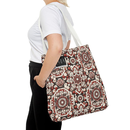 Neo Jomon Sculptural Aesthetics Artisanal Streetwear Tote Bag - 8404 Design-55