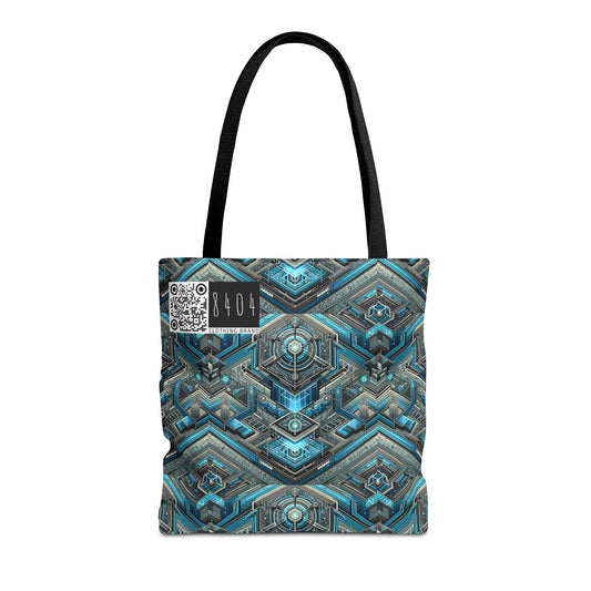 Tech-Infused Futurism Sleek Tech Edge Tote Bag - 8404 Design-49
