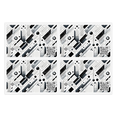 Digital Minimalism Minimalist Tech Sticker Sheets - 8404 Design-54