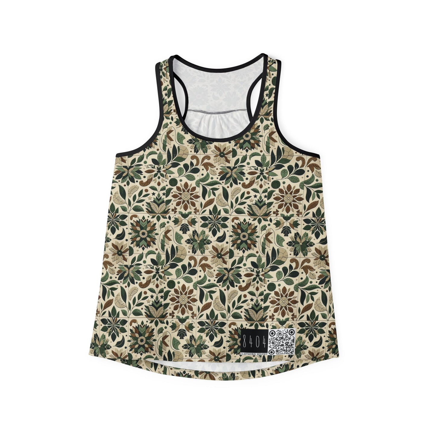 Streetwear Sustainability Environmentally Conscious Streetwear with a Natural Aesthetic Women's Tank Top - 8404 Design-56