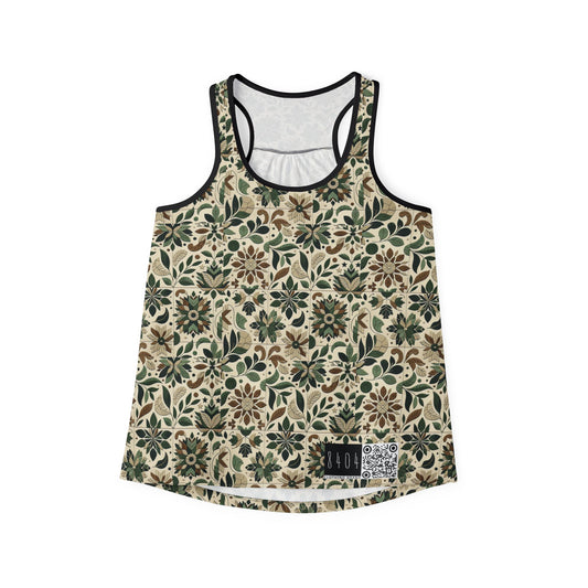 Streetwear Sustainability Environmentally Conscious Streetwear with a Natural Aesthetic Women's Tank Top - 8404 Design-56