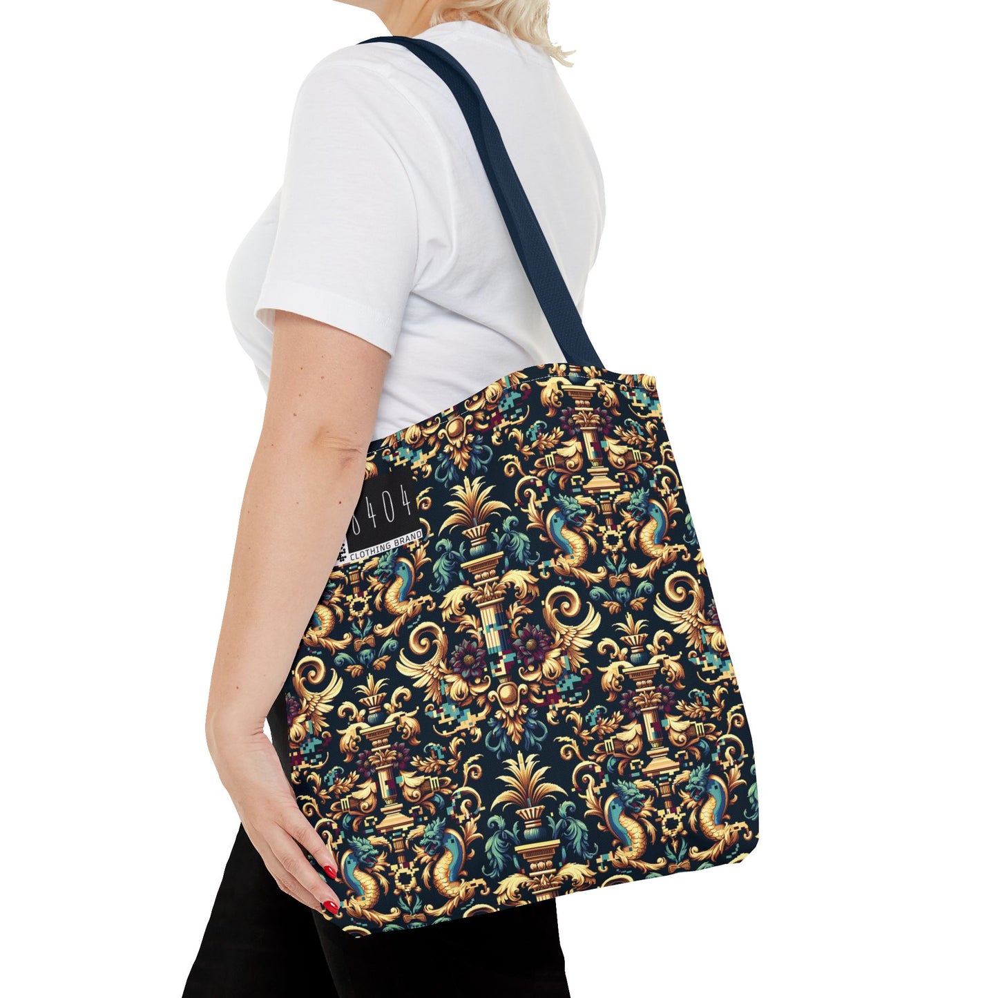 Digital Renaissance Modern Baroque Fusion Tote Bag - 8404 Design-57