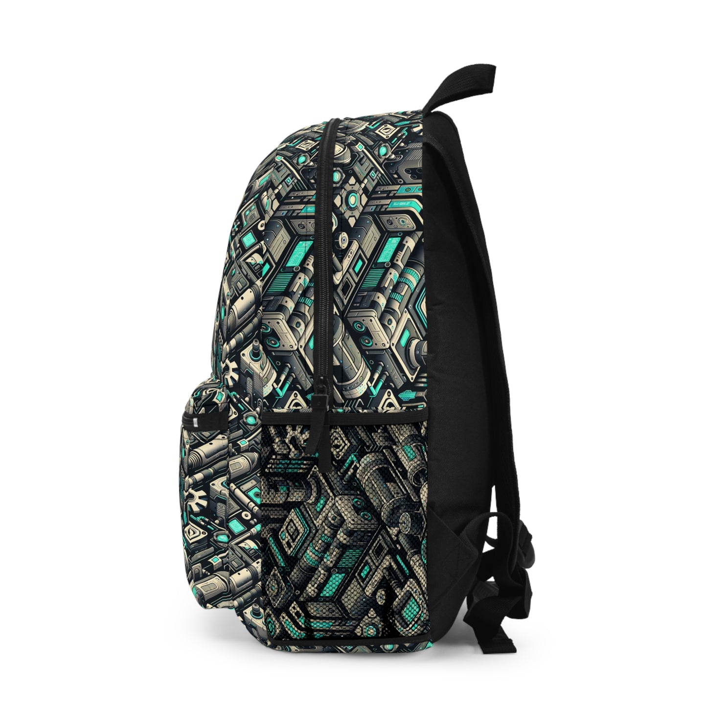 Tech Utility Fusion Modern Tech Streetwear Backpack - 8404 Design-49