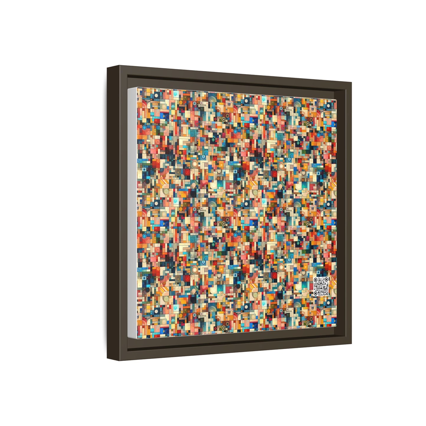 Digital Artistic Expression Artistic Streetwear Matte Canvas, Framed (multi-Color) - 8404 Design-46 B