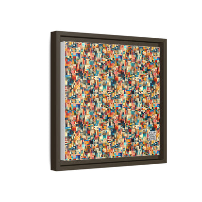 Digital Artistic Expression Artistic Streetwear Matte Canvas, Framed (multi-Color) - 8404 Design-46 B