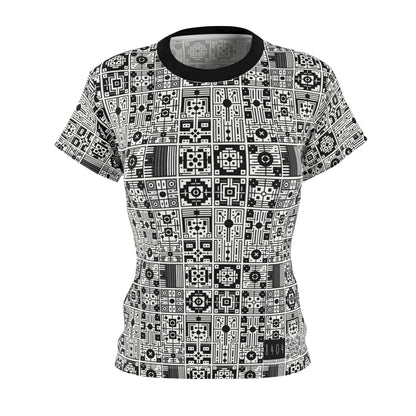 Digital Minimalism Minimalist Tech Women's Cut & Sew Tee - 8404 Design-55