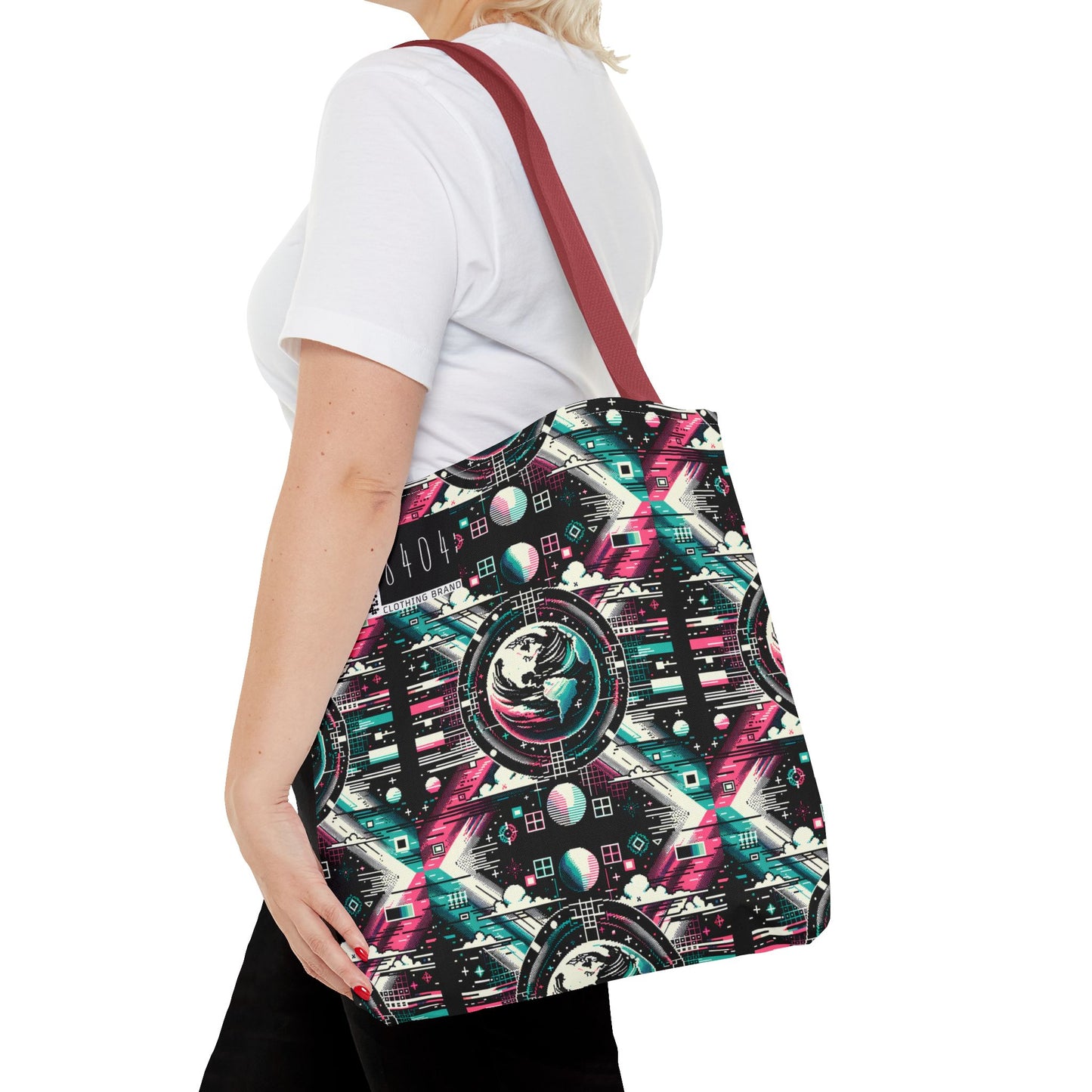 Digital Artistry Digital-native Streetwear Tote Bag - 8404 Design-62