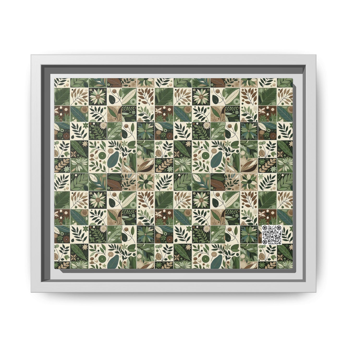 Streetwear Sustainability Environmentally Conscious Streetwear with a Natural Aesthetic Matte Canvas, Framed (multi-color) - 8404 Design-57 B