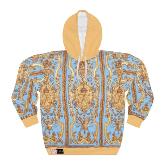 8404 Unisex Adult's "royal" Fashion Pullover Hoodie in Gold