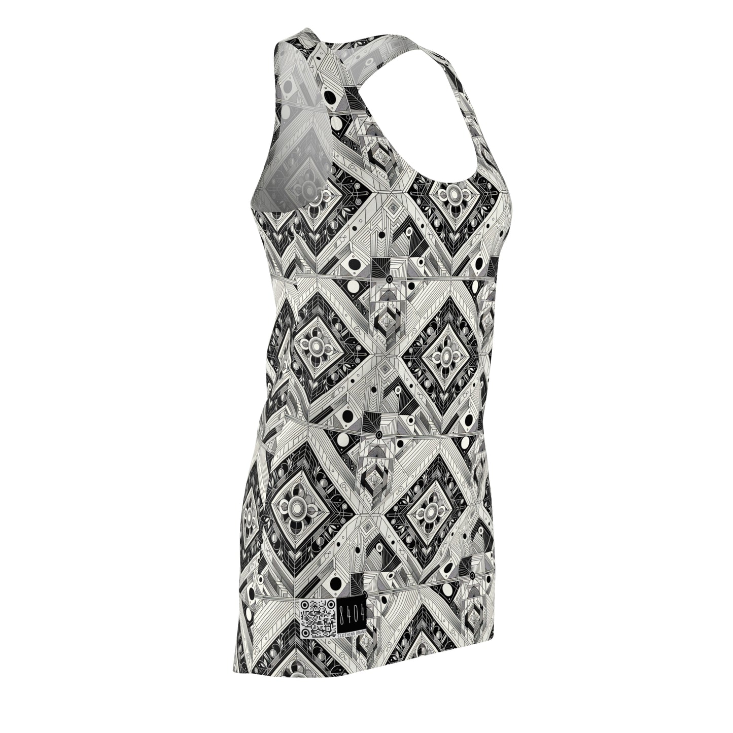 Tech Minimalism Minimalist Tech Women's Cut & Sew Racerback Dress - 8404 Design-54