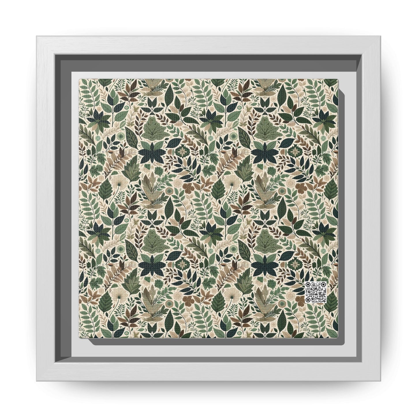 Streetwear Sustainability Environmentally Conscious Streetwear with a Natural Aesthetic Matte Canvas, Framed (multi-color) - 8404 Design-57 B