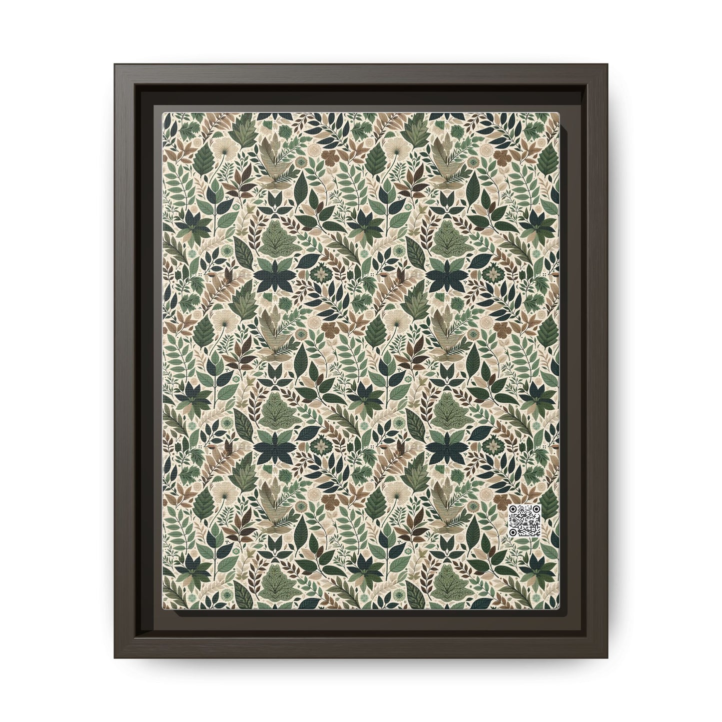 Streetwear Sustainability Environmentally Conscious Streetwear with a Natural Aesthetic Matte Canvas, Framed (multi-color) - 8404 Design-57 B