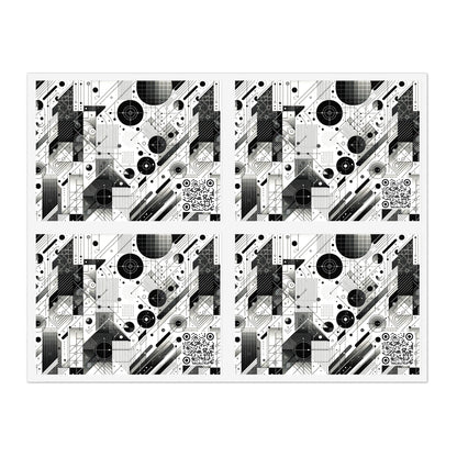 Digital Minimalism Minimalist Tech Sticker Sheets - 8404 Design-55