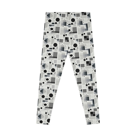 Digital Minimalism Minimalist Tech Stretch Leggings - 8404 Design-60
