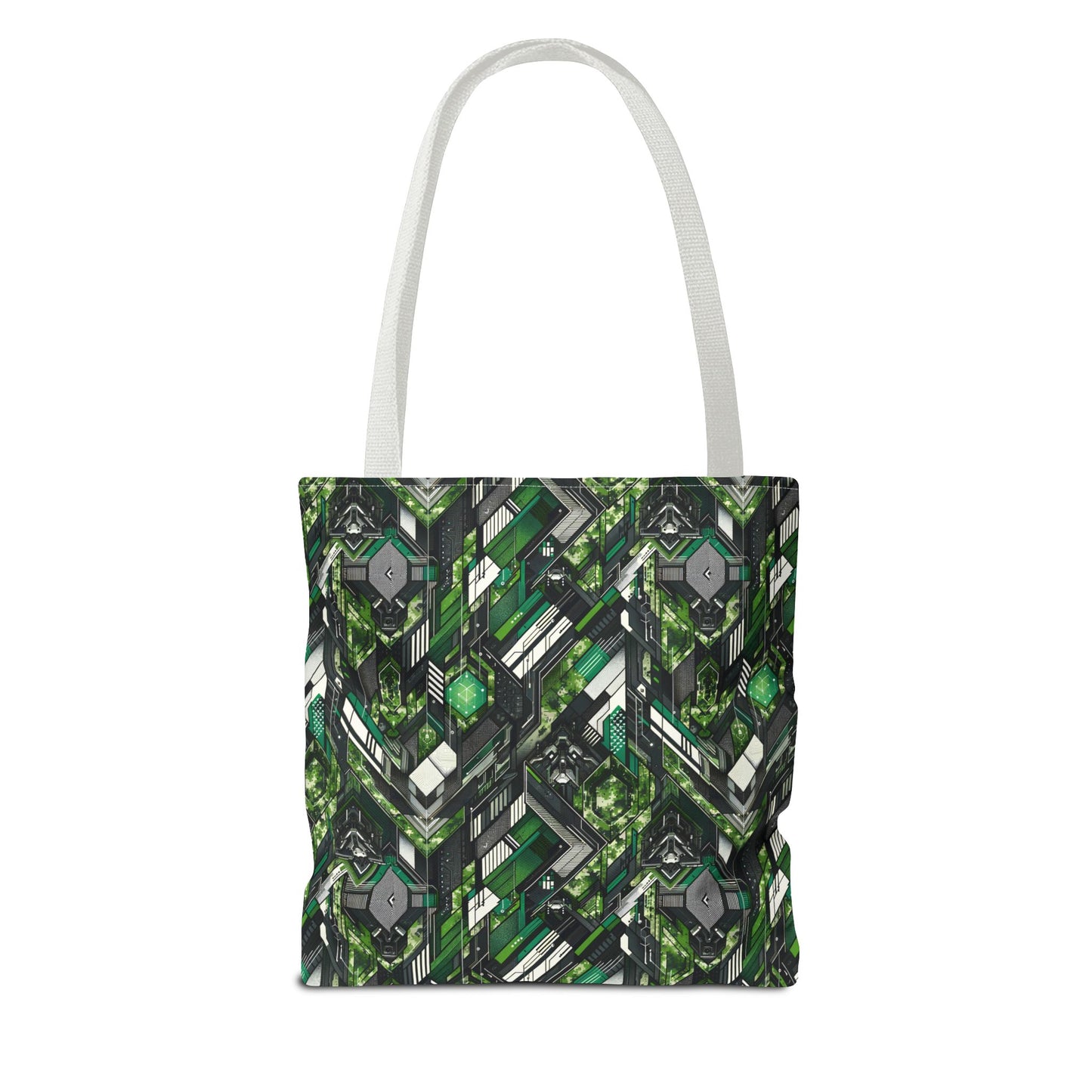 Tech Camo Fusion Tech-Forward Streetwear With a Futuristic Edge Tote Bag - 8404 Design-58