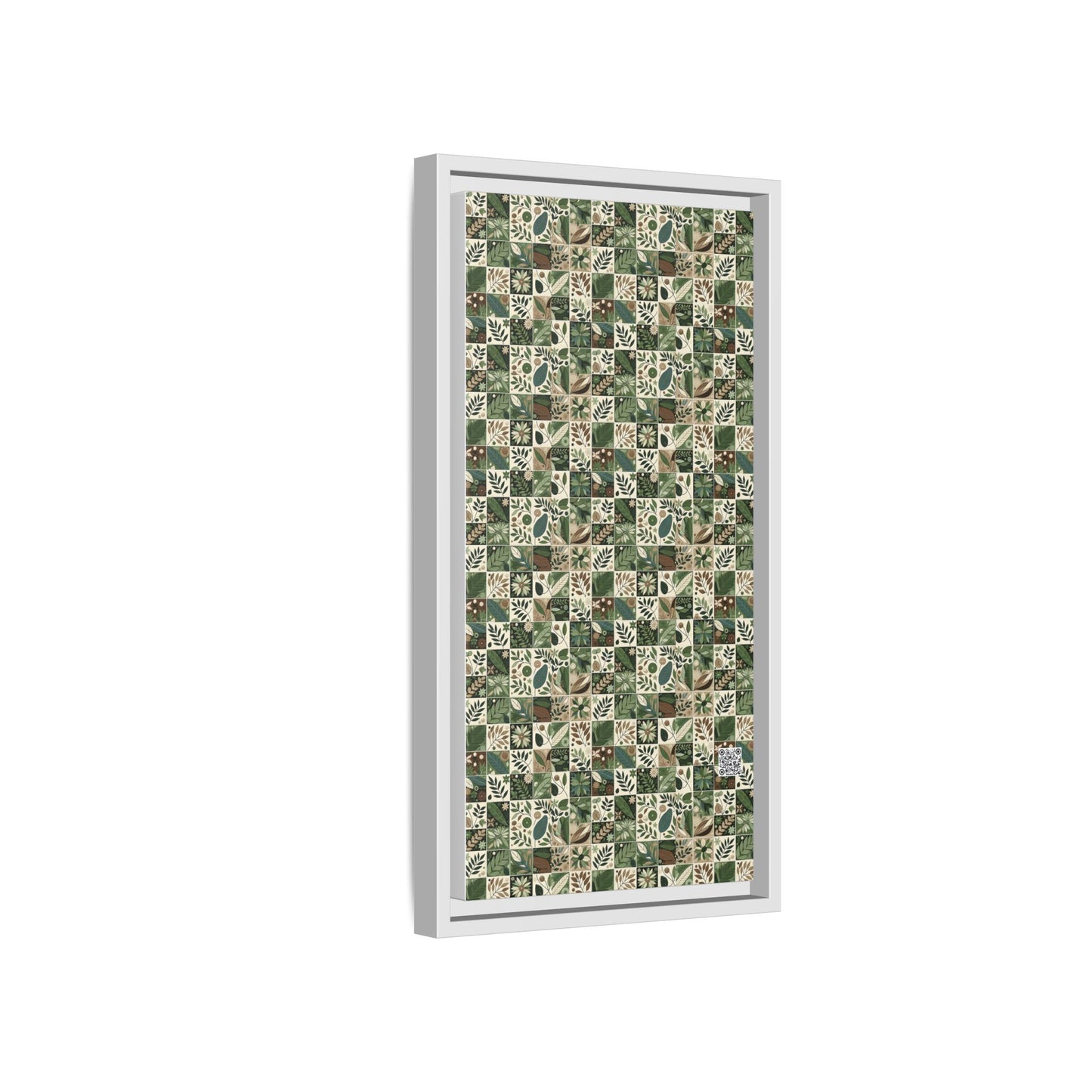 Streetwear Sustainability Environmentally Conscious Streetwear with a Natural Aesthetic Matte Canvas, Framed (multi-color) - 8404 Design-57 B