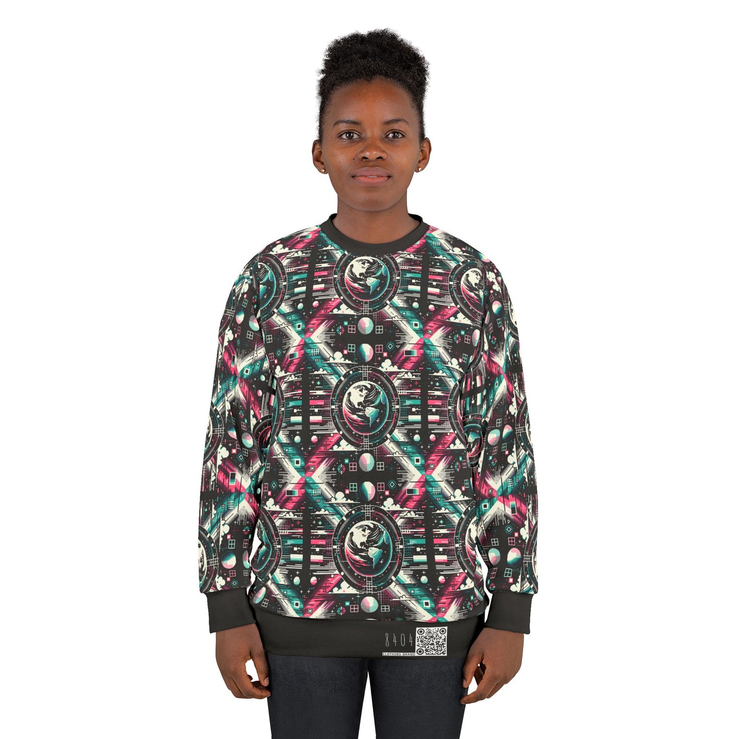 Digital Artistry Digital-native Streetwear Sweatshirt - 8404 Design-62